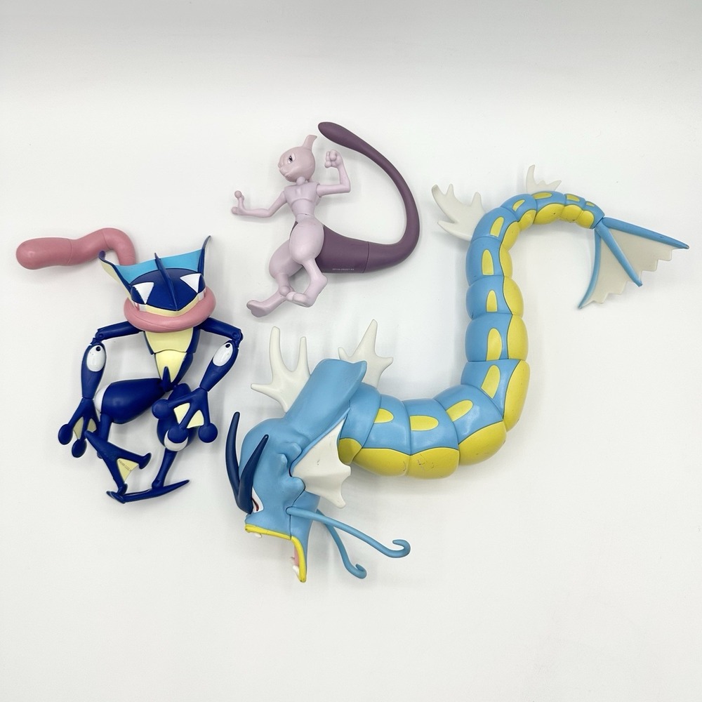 Pokemon Gyarados Epic Battle 11" Articulated Jazwares 2019 Greninja Mewtwo